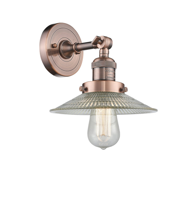 Innovations 203-AC-G2 One Light Wall Sconce, Antique Copper