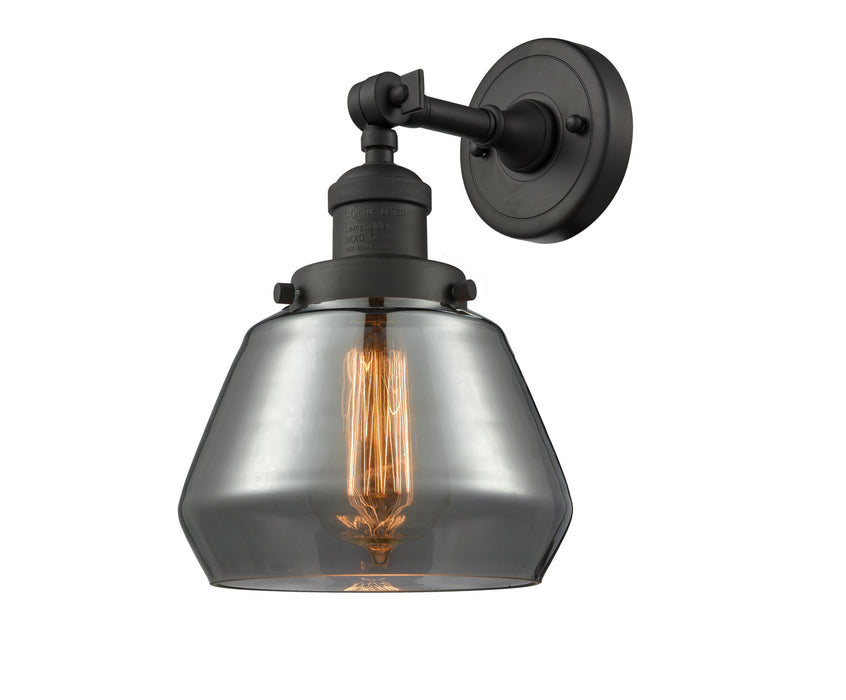Innovations 203-OB-G173 One Light Wall Sconce, Oil Rubbed Bronze
