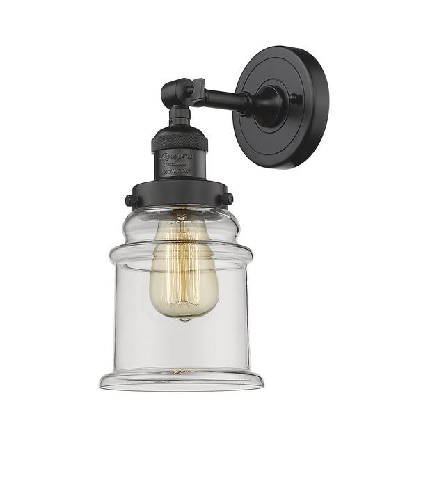 Innovations 203-OB-G182 One Light Wall Sconce, Oil Rubbed Bronze
