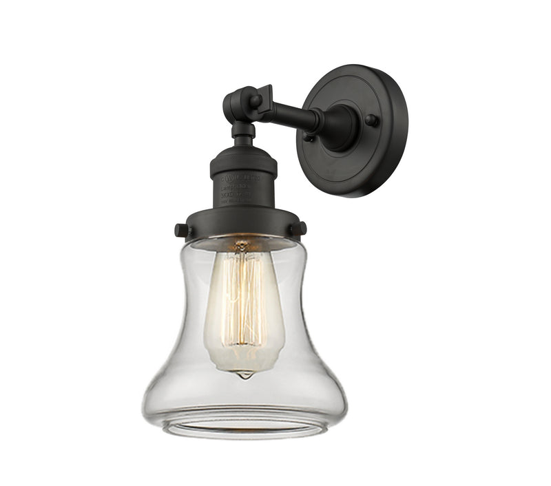 Innovations 203-OB-G192 One Light Wall Sconce, Oil Rubbed Bronze