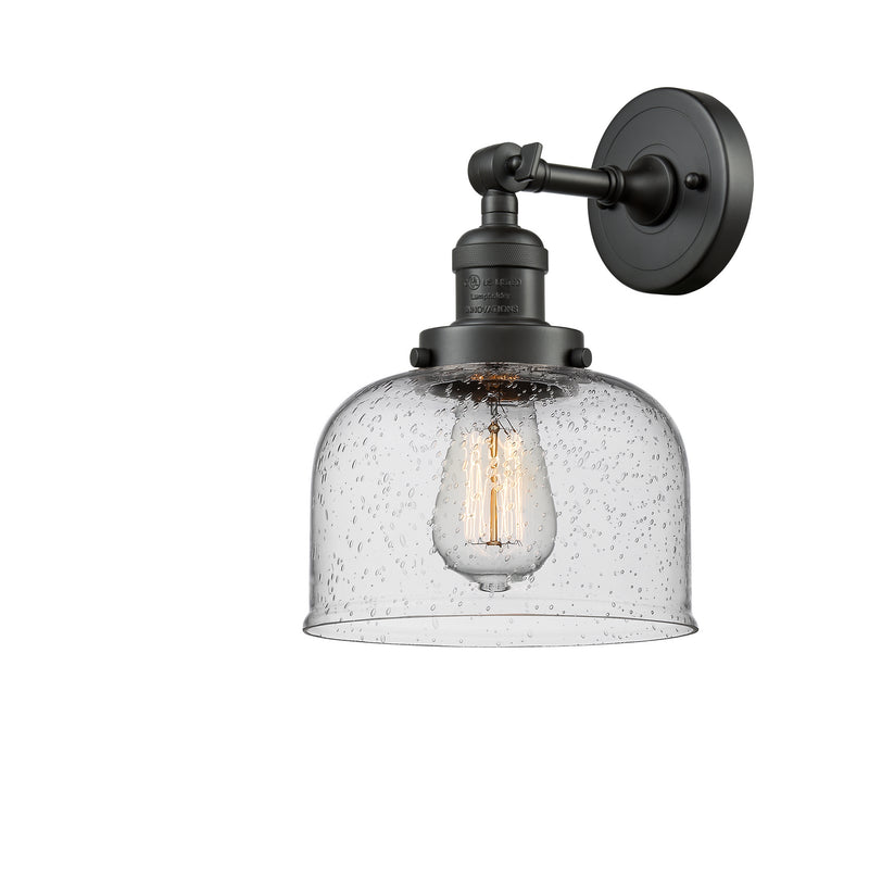 Innovations 203-OB-G74 One Light Wall Sconce, Oil Rubbed Bronze