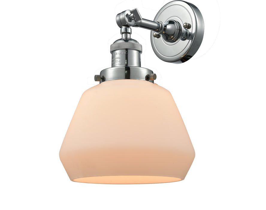 Innovations 203-PC-G171 One Light Wall Sconce, Polished Chrome