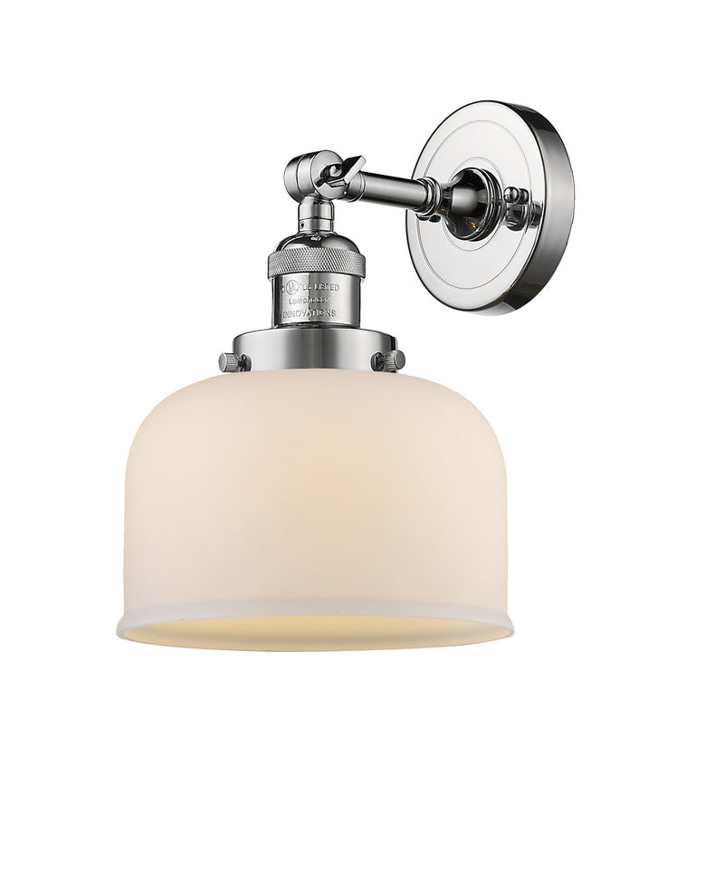 Innovations 203-PC-G71 One Light Wall Sconce, Polished Chrome