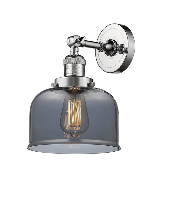 Innovations 203-PC-G73 One Light Wall Sconce, Polished Chrome
