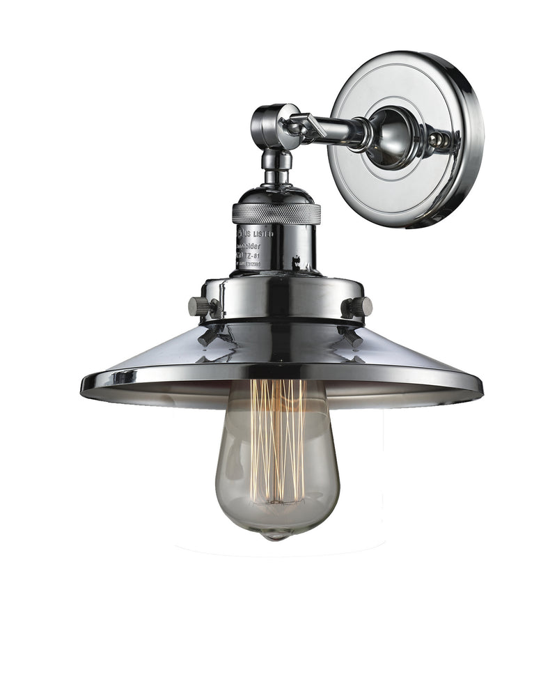 Innovations 203-PC-M7 One Light Wall Sconce, Polished Chrome