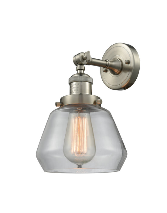 Innovations 203-SN-G172 One Light Wall Sconce, Brushed Satin Nickel