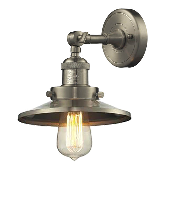 Innovations 203-SN-M2 One Light Wall Sconce, Brushed Satin Nickel