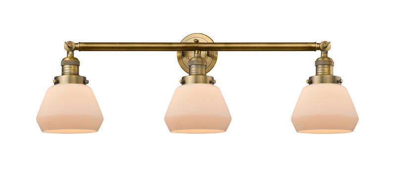 Innovations 205-BB-G171 Three Light Bath Vanity, Brushed Brass