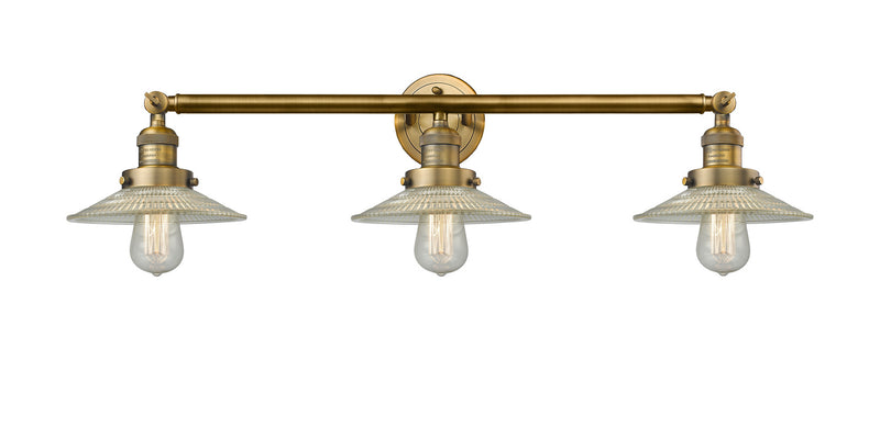 Innovations 205-BB-G2 Three Light Bath Vanity, Brushed Brass