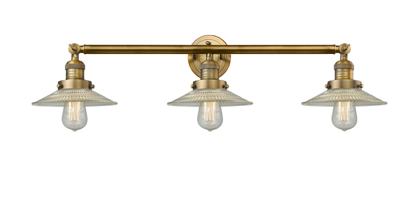 Innovations 205-BB-G2 Three Light Bath Vanity, Brushed Brass