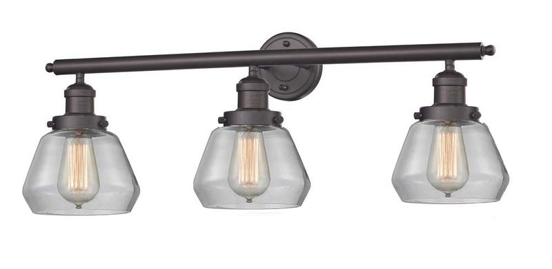 Innovations 205-OB-G172 Three Light Bath Vanity, Oil Rubbed Bronze