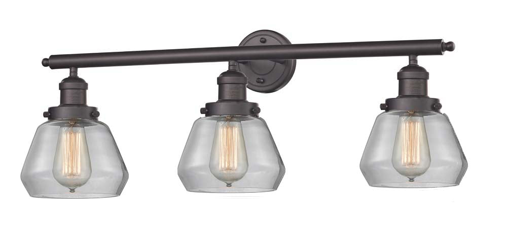 Innovations 205-OB-G172 Three Light Bath Vanity, Oil Rubbed Bronze