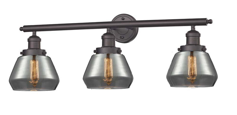 Innovations 205-OB-G173 Three Light Bath Vanity, Oil Rubbed Bronze