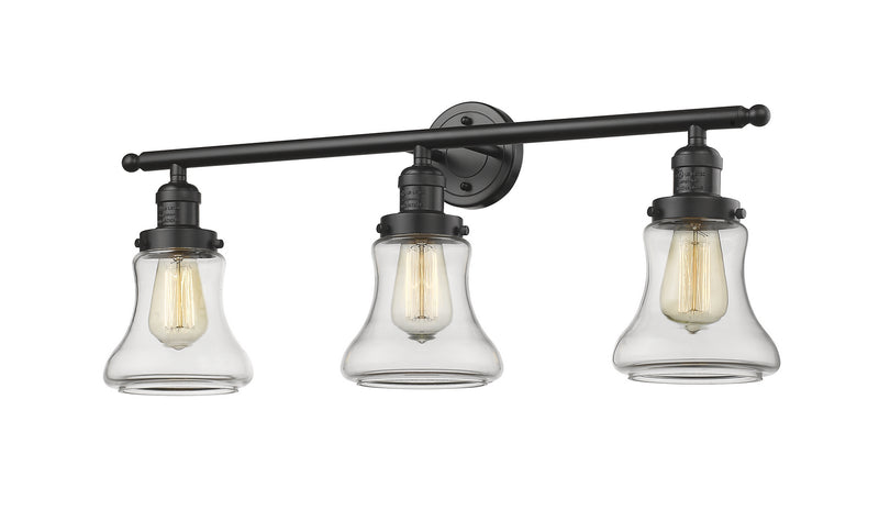 Innovations 205-OB-G192 Three Light Bath Vanity, Oil Rubbed Bronze
