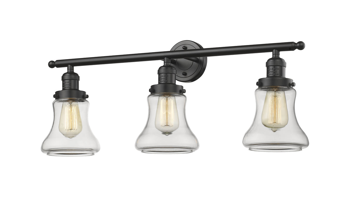 Innovations 205-OB-G192 Three Light Bath Vanity, Oil Rubbed Bronze