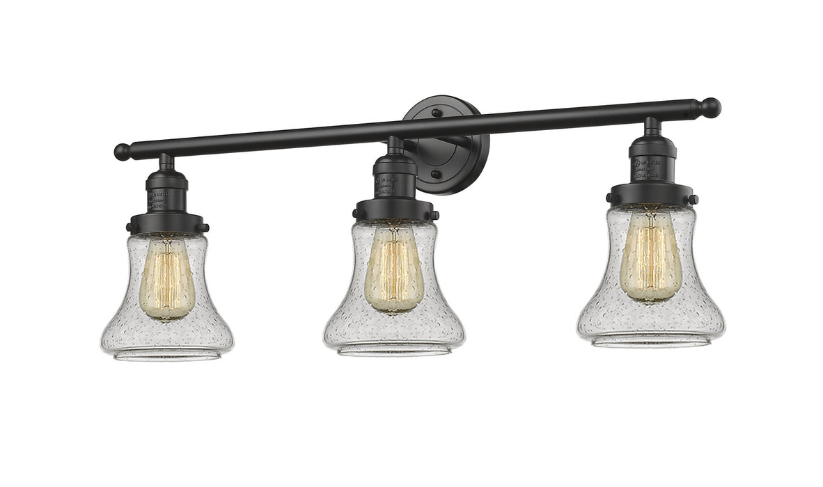 Innovations 205-OB-G194 Three Light Bath Vanity, Oil Rubbed Bronze