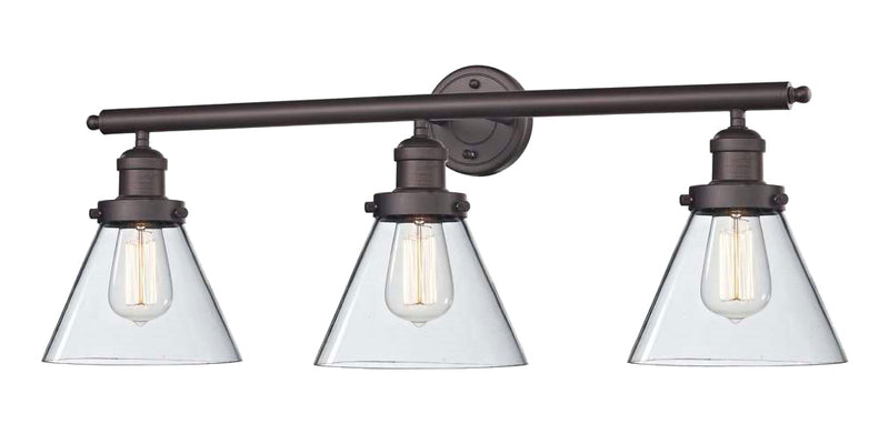 Innovations 205-OB-G42 Three Light Bath Vanity, Oil Rubbed Bronze