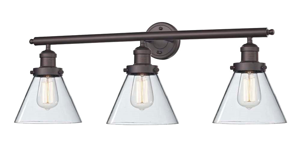 Innovations 205-OB-G42 Three Light Bath Vanity, Oil Rubbed Bronze