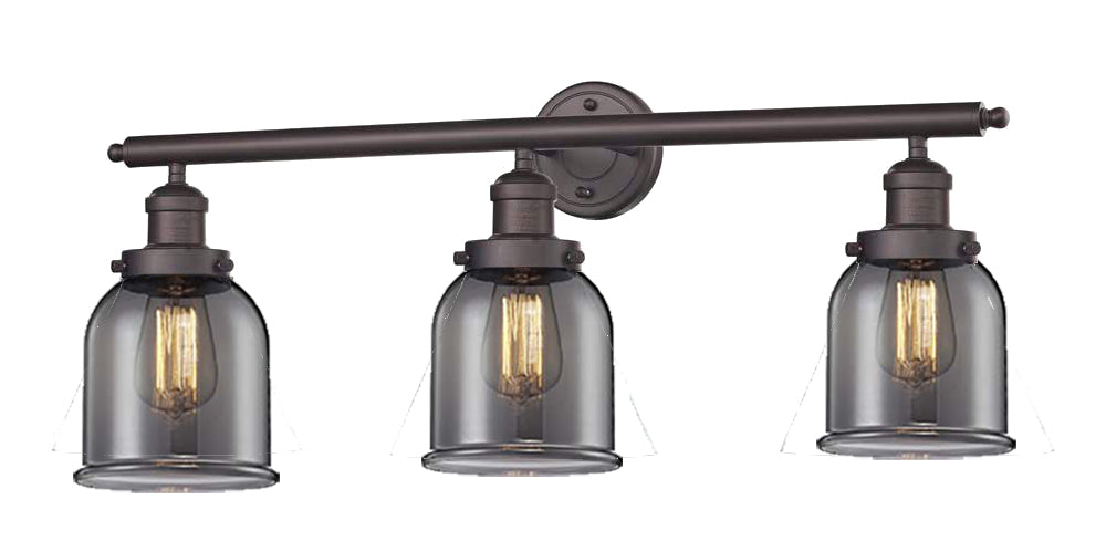 Innovations 205-OB-G53 Three Light Bath Vanity, Oil Rubbed Bronze