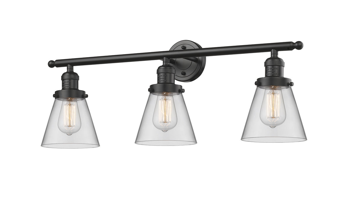 Innovations 205-OB-G62 Three Light Bath Vanity, Oil Rubbed Bronze