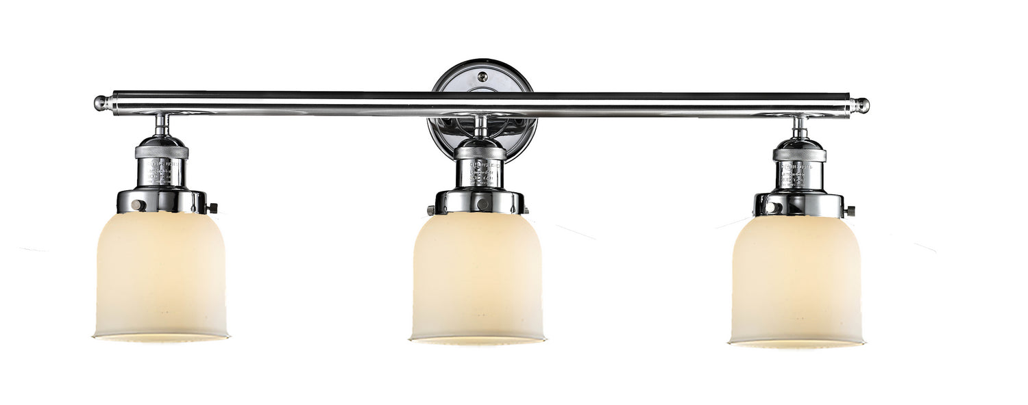 Innovations 205-PC-G51 Three Light Bath Vanity, Polished Chrome