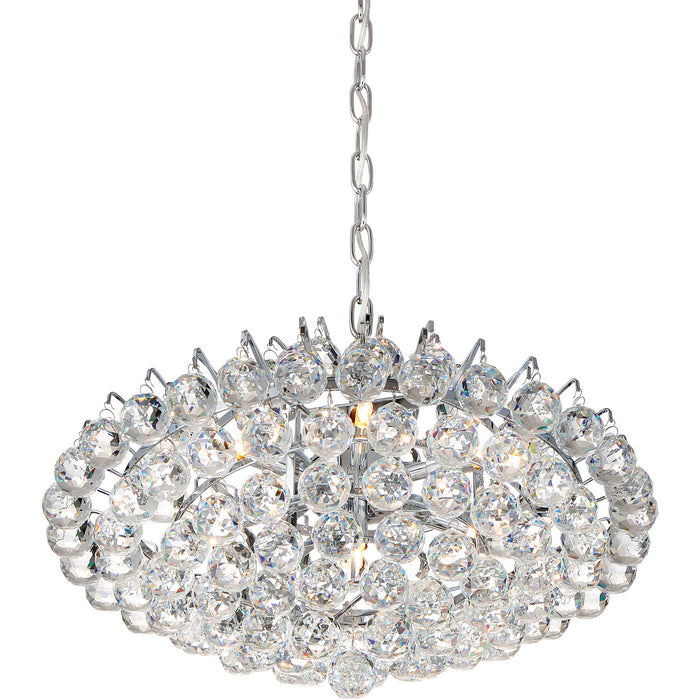 Quoizel BRX2820C Seven Light Pendant, Polished Chrome