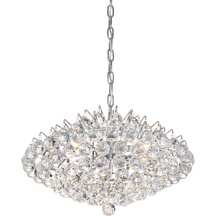 Quoizel BRX2820C Seven Light Pendant, Polished Chrome