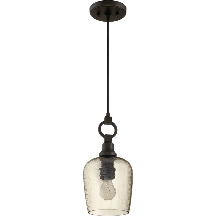 Quoizel CKKD1507WT One Light Mini Pendant, Western Bronze
