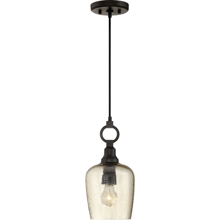 Quoizel CKKD1507WT One Light Mini Pendant, Western Bronze