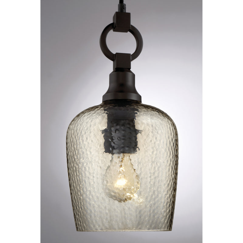 Quoizel CKKD1507WT One Light Mini Pendant, Western Bronze
