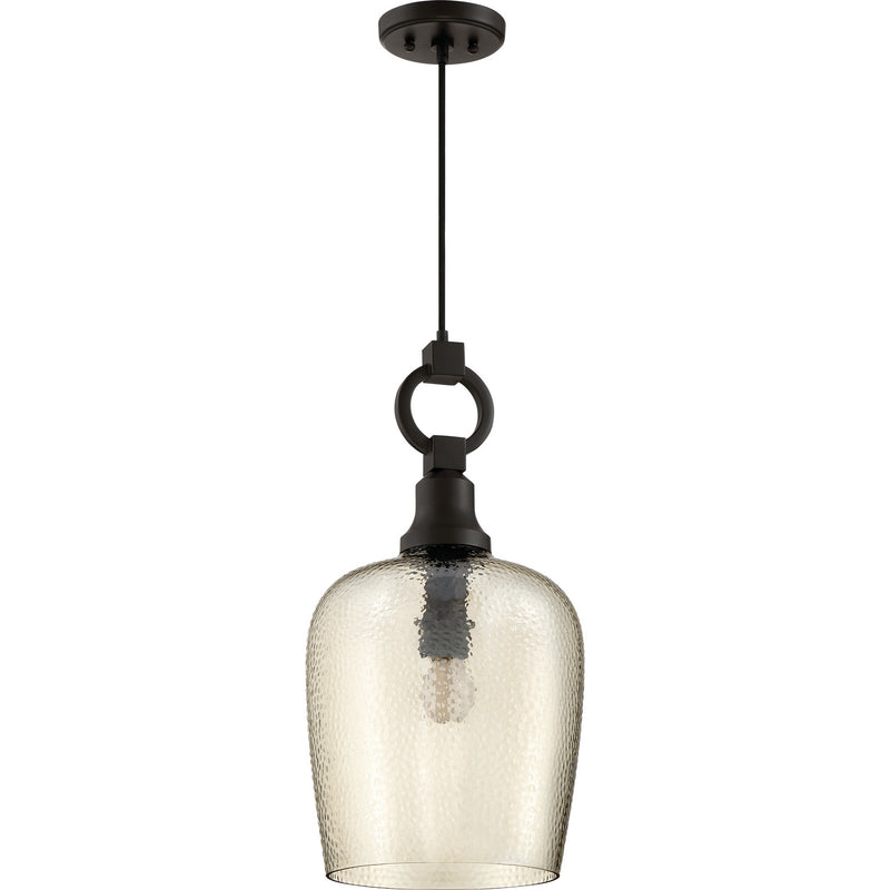 Quoizel CKKD1512WT One Light Mini Pendant, Western Bronze