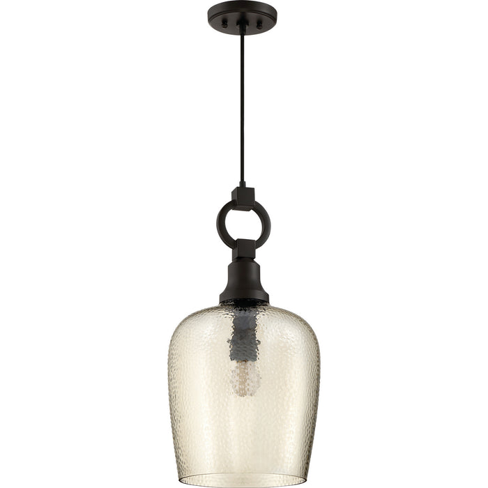 Quoizel CKKD1512WT One Light Mini Pendant, Western Bronze