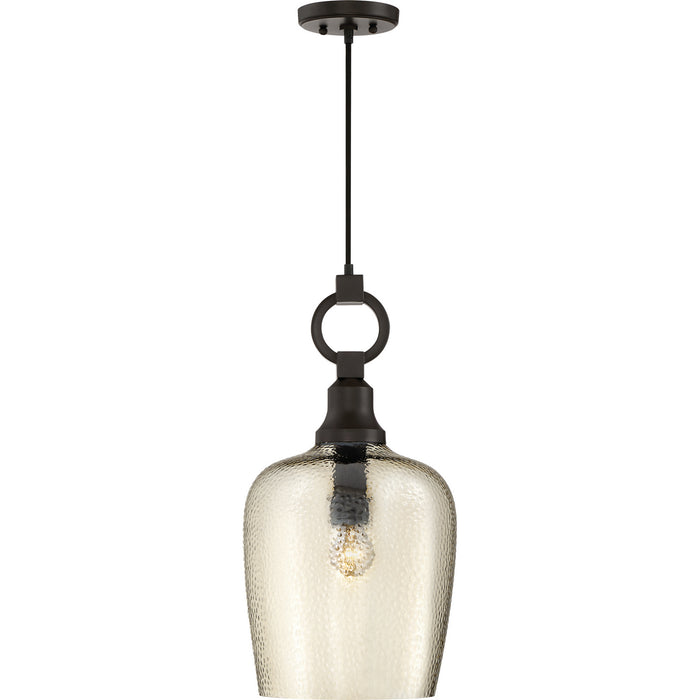 Quoizel CKKD1512WT One Light Mini Pendant, Western Bronze
