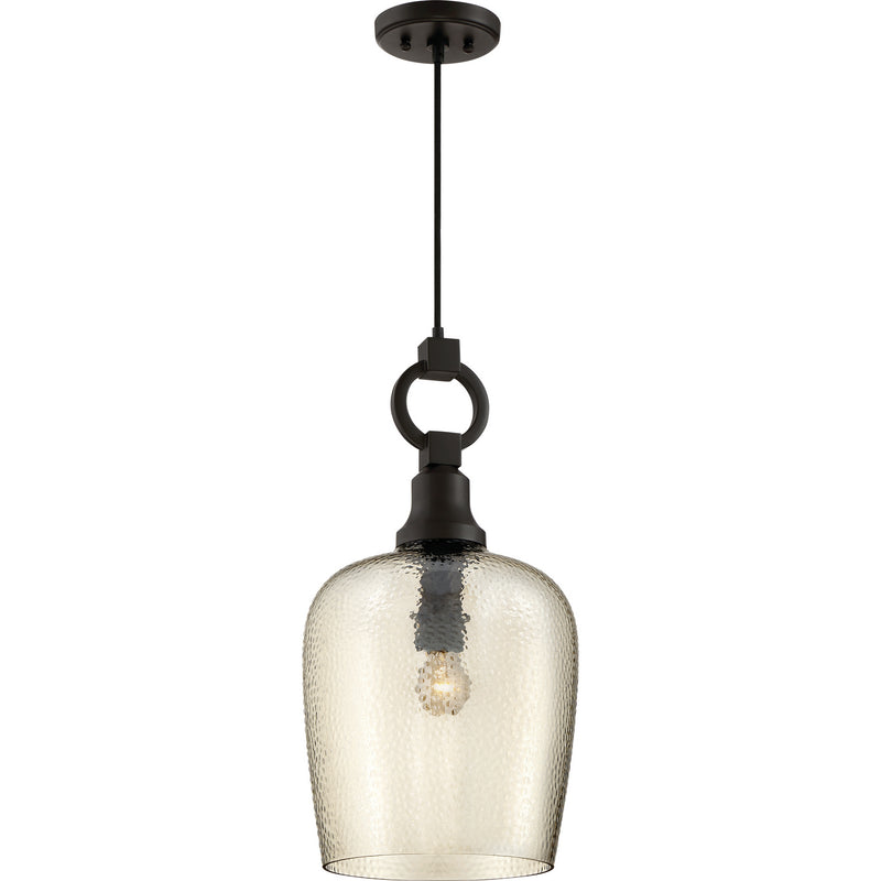 Quoizel CKKD1512WT One Light Mini Pendant, Western Bronze