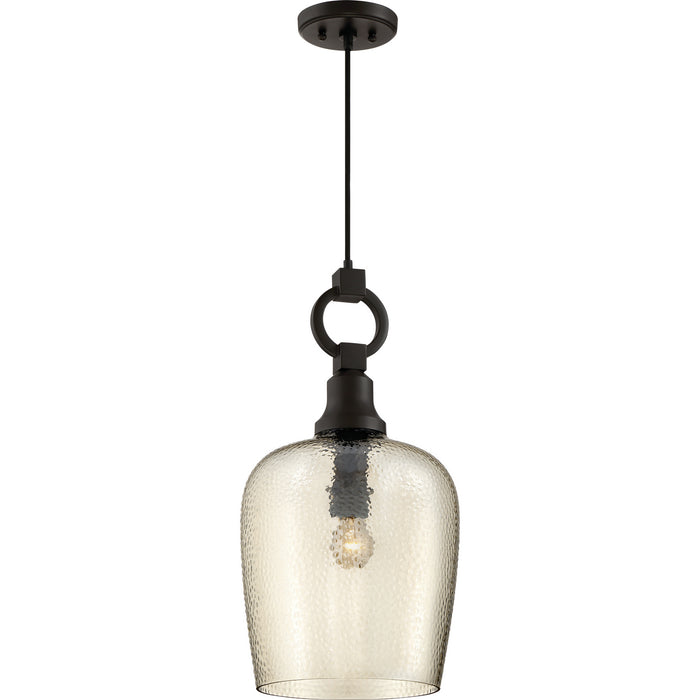 Quoizel CKKD1512WT One Light Mini Pendant, Western Bronze