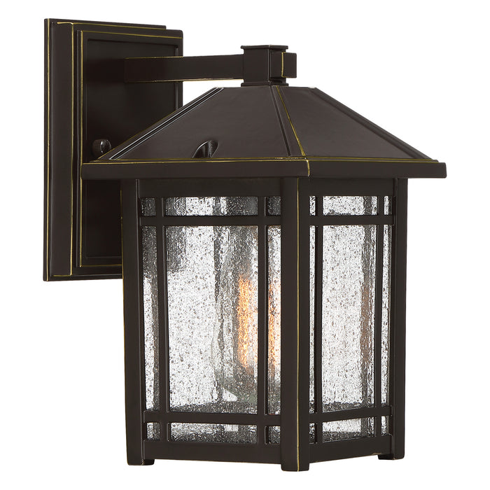 Quoizel CPT8406PN One Light Outdoor Wall Lantern, Palladian Bronze