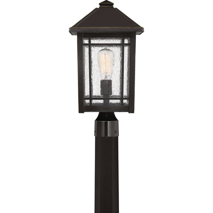 Quoizel CPT9010PN One Light Outdoor Post Mount, Palladian Bronze