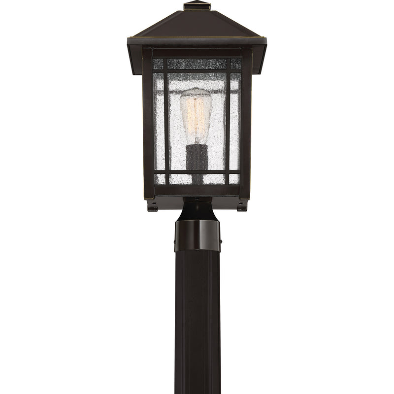 Quoizel CPT9010PN One Light Outdoor Post Mount, Palladian Bronze