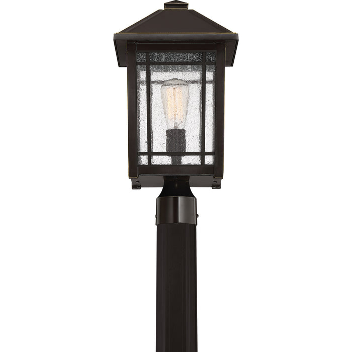 Quoizel CPT9010PN One Light Outdoor Post Mount, Palladian Bronze