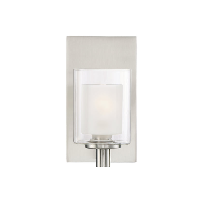 Quoizel KLT8601BNLED One Light Bath Fixture, Brushed Nickel