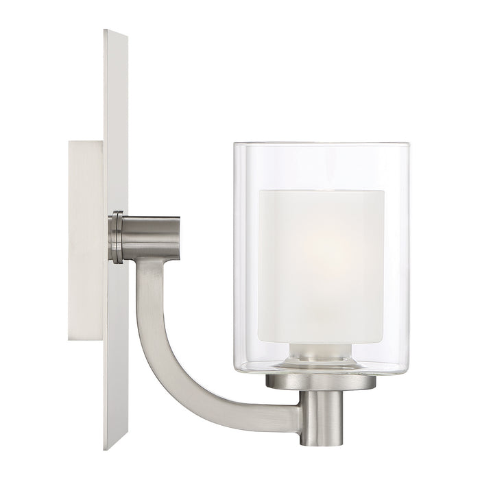 Quoizel KLT8601BNLED One Light Bath Fixture, Brushed Nickel