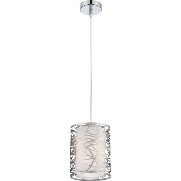 Quoizel PCAE1508C One Light Mini Pendant, Polished Chrome