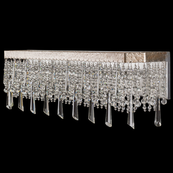 Varaluz 270B04TR Four Light Bath, Transcend Silver