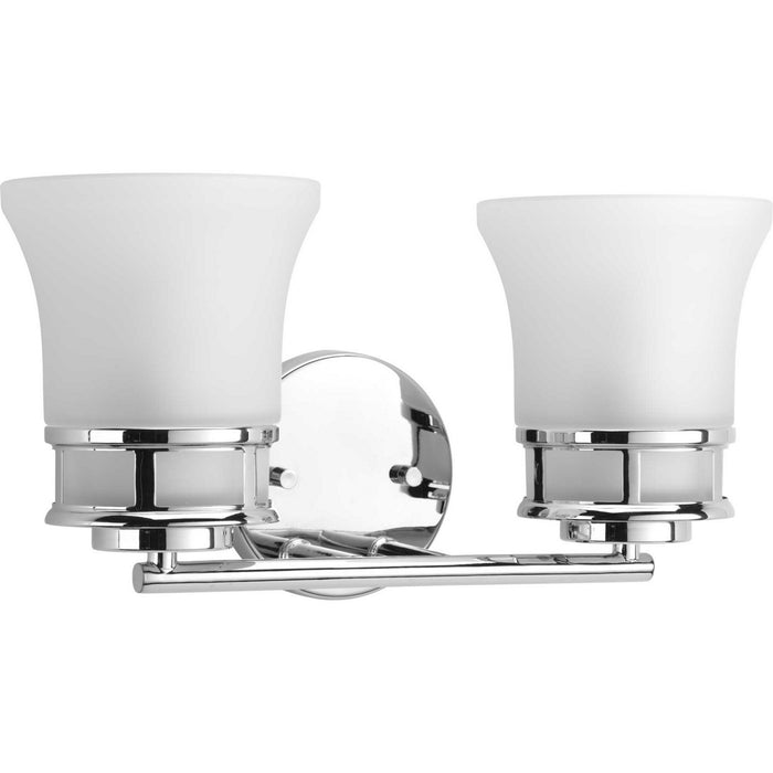 Progress Lighting P2147-15 Two Light Bath, Polished Chrome