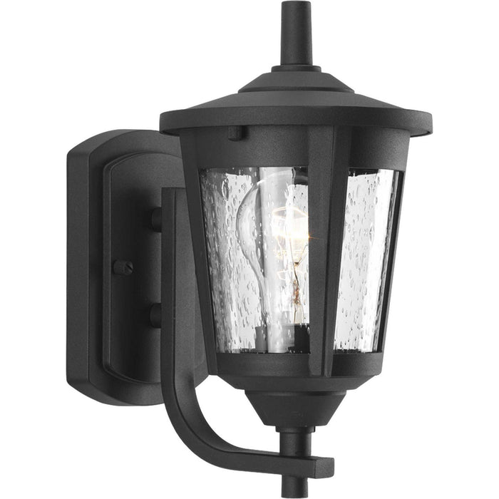 Progress Lighting P6073-31 One Light Wall Lantern, Black