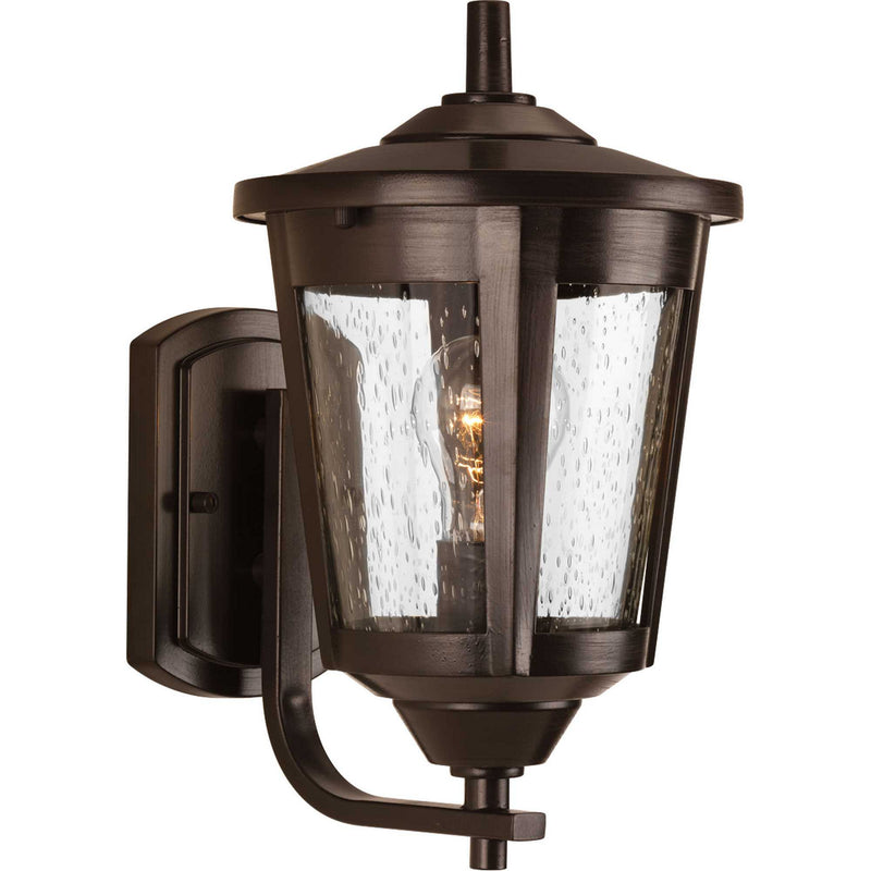 Progress Lighting P6074-20 One Light Wall Lantern, Antique Bronze
