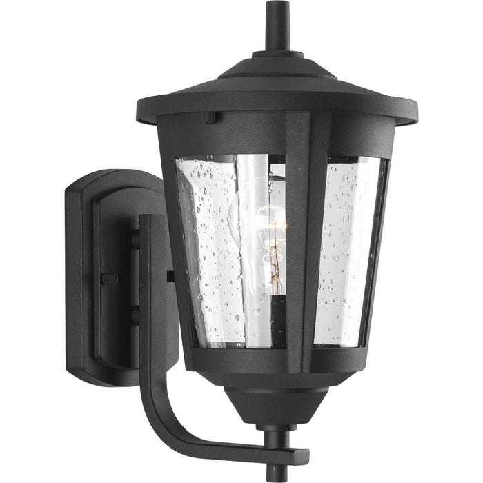 Progress Lighting P6074-31 One Light Wall Lantern, Black