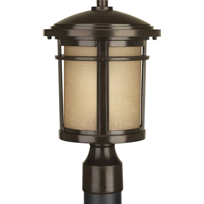 Progress Lighting P6424-20 One Light Post Lantern, Antique Bronze