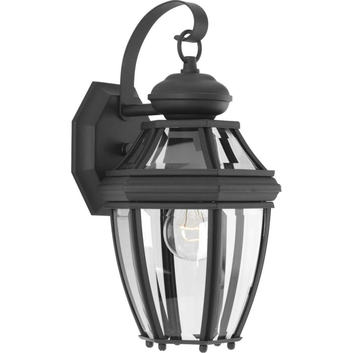 Progress Lighting P6610-31 One Light Wall Lantern, Black
