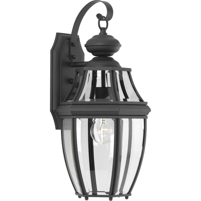 Progress Lighting P6611-31 One Light Wall Lantern, Black